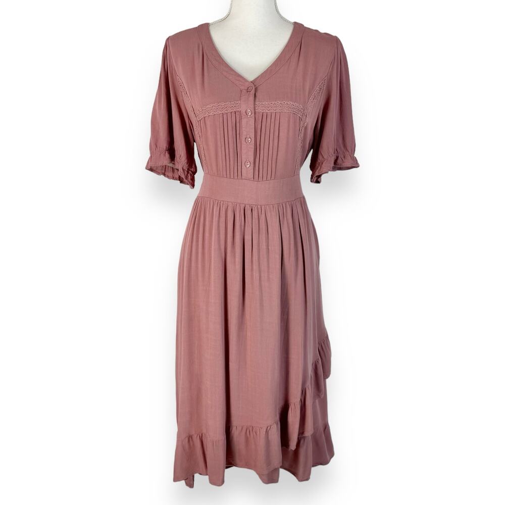 Baltic Born Mauve Midi Dress